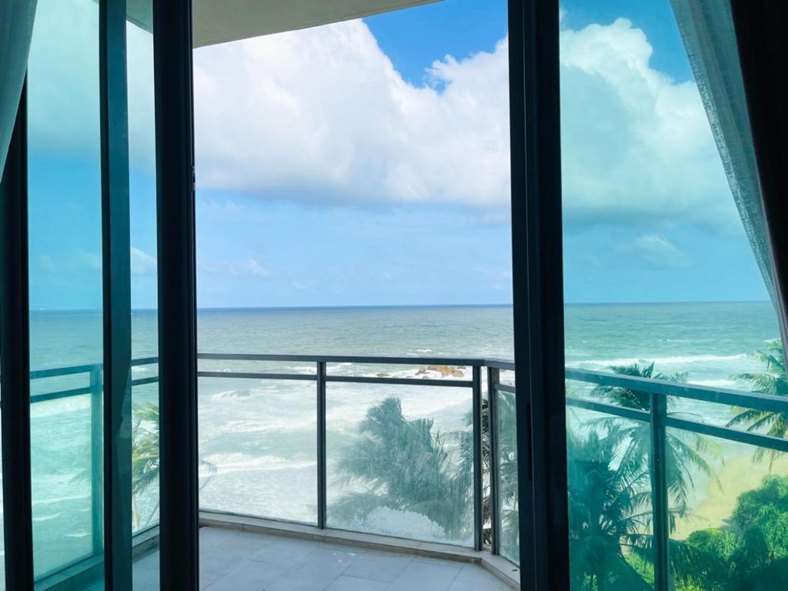 Hasara Oceanfront Apartments 高尔 外观 照片